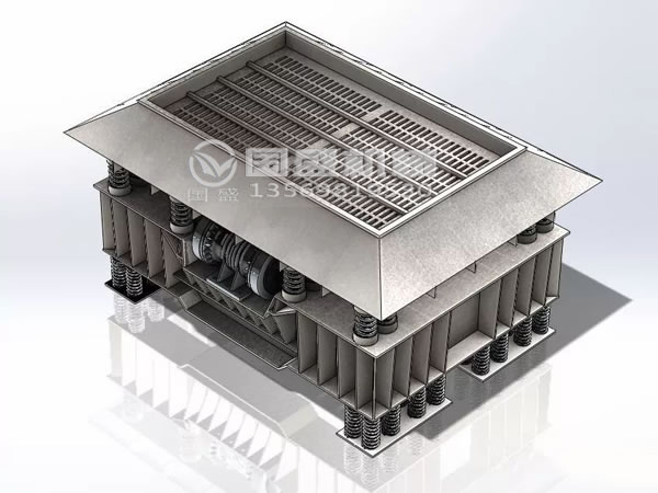 雙質(zhì)體振動落砂機(jī)